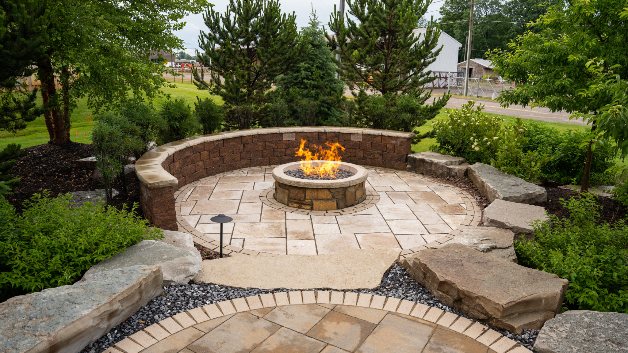 Hardscaping in Walker example 1