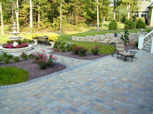 Hardscaping in Walker example 4