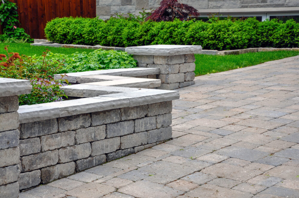 Hardscaping in Walker example 5