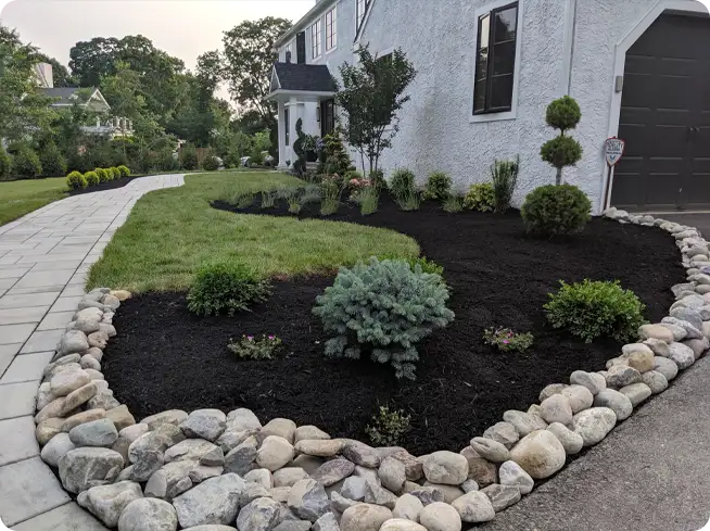 Mulch Installation in Walker example 5