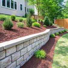 Retaining Wall Installation in Walker example 5